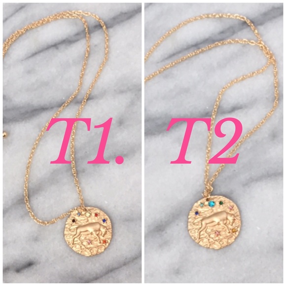 Taurus Zodiac Sign Necklace - Picture 4 of 8